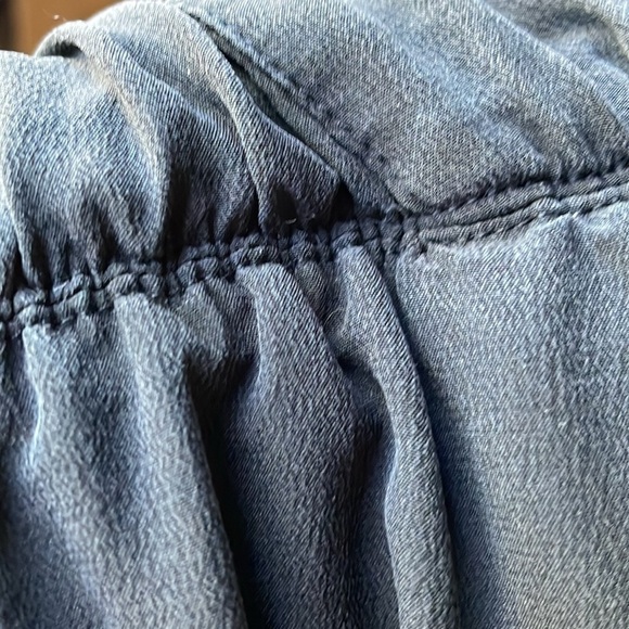 Aritzia Babaton Corbett 100% silk romper slate grey size small - Picture 16 of 16